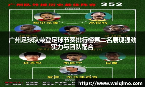 广州足球队荣登足球节奏排行榜第二名展现强劲实力与团队配合